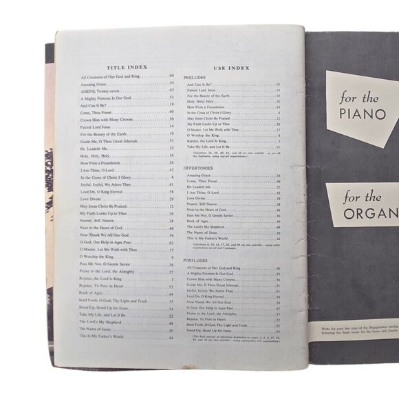 The Sunday Morning Organist Music Books Volumes 1 and 4 1962 1963 Church Organ - Picture 4 of 16